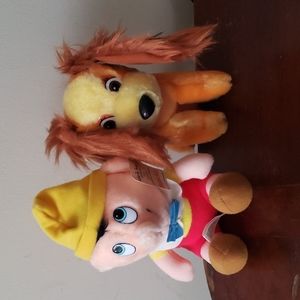Vintage Walt Disney Animated Film Classic Pinocchio and Lady